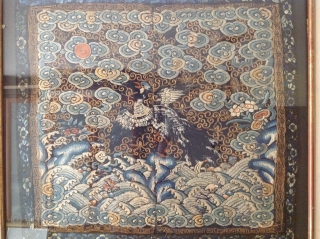 Antique Chinese needle work Silk
37cmx33cm                            