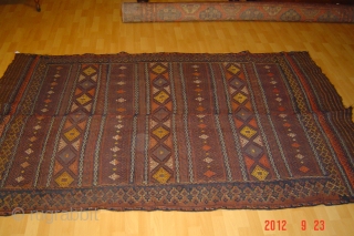 1930 beluch jajim/sumak 258cmx165cm
pazyryk antique amsterdam                           