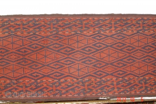 central Asian tent-band 1930-40
10,45cm x 28cm
pazyryk antique                          