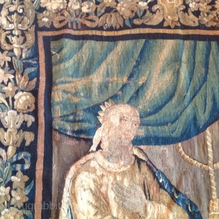 18e century flamish tapestry/ Brussels 
267cmx192cm                           