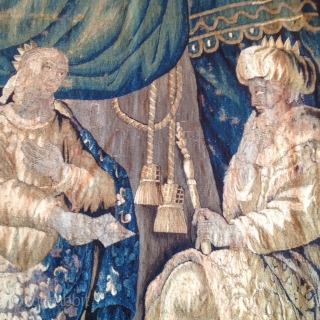 18e century flamish tapestry/ Brussels 
267cmx192cm                           