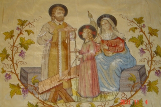 1896/textiel/embroidered/needle work
145 cm x 145 cm
ask a bout this

PAZYRYK/ANTIEK                        