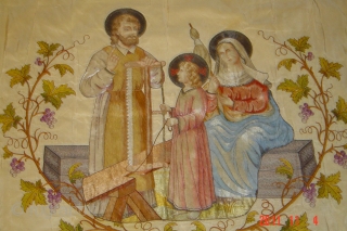 1896/textiel/embroidered/needle work
145 cm x 145 cm
ask a bout this

PAZYRYK/ANTIEK                        