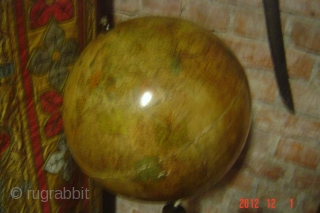 Antique world globe
40cm 55cm high
pazyryk antique                           