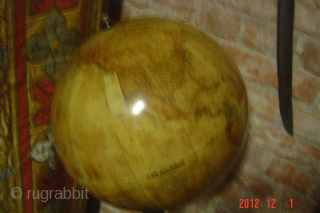 Antique world globe
40cm 55cm high
pazyryk antique                           