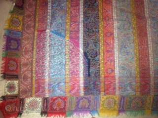 Persian moon shawl 18 century                            