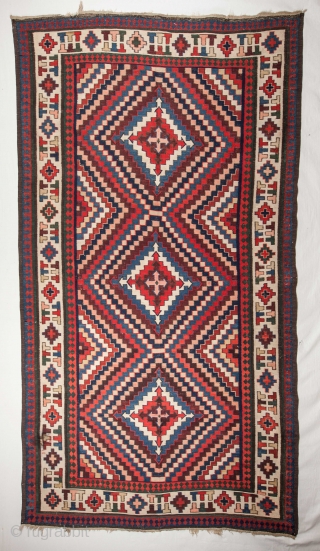 Caucasian talish Kilim 180 x 335 cm / 5'9'' x 10'9''                      