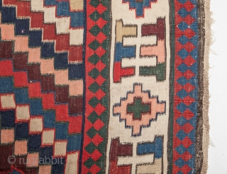 Caucasian talish Kilim 180 x 335 cm / 5'9'' x 10'9''                      