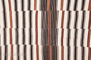 West African Vintage Fulani Blanket 136 x 266 cm / 4'5'' x 8'8''                    
