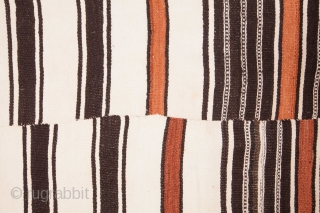 West African Vintage Fulani Blanket 136 x 266 cm / 4'5'' x 8'8''                    