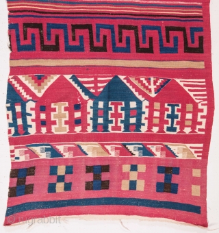 Tunisian Kilim 97 x 225 cm / 3'2'' x 7'4''                       