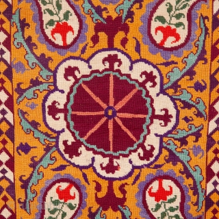 Uzbek Cross Stitched Embroidery
30 x 49 cm / 11 x 19 inches                     