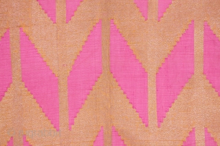 Syrian Silk Textile  210 x 101 cm / 6'8'' x  3'3''                    