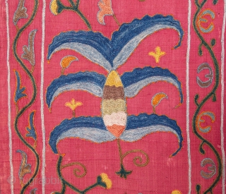 Uzbek Silk Suzani 171 x 230 cm / 5'7'' x 7'6''                      