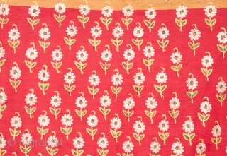 Silk Embroiderd Gujarat Skirt Panel Fragment
89 x 159 cm / 35 x 62 inches                   