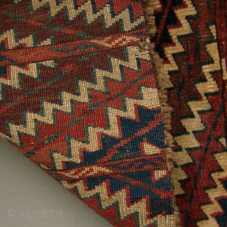 Turkmen Yomud Okbash Fragment 55 x 41 cm                         