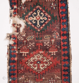 North Persian ( Karadag ? ) Rug Fragment 56 x 165 cm                     