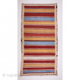 North Persian Cotton and Wool Kilim 157 x 310 cm / 5'1'' x10'2''                    