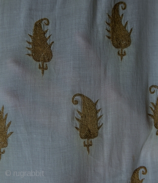 Unusual Textile  ( probably a head-scraf purchased in Daghestan)  240 x 71 cm                  