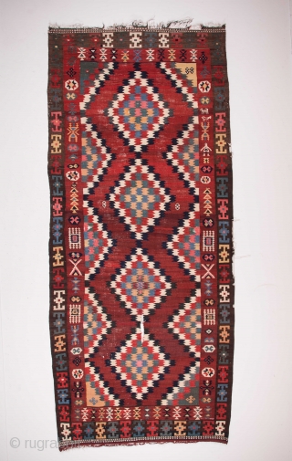 South Persian Kilim as found 132 x 307 cm                        