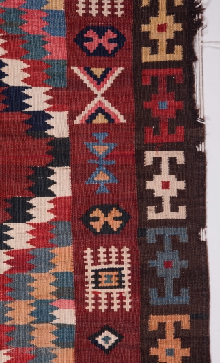 South Persian Kilim as found 132 x 307 cm                        