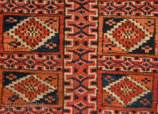 Turkmen Tekke Wedding Rug 90 x 80 cm                         