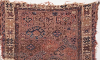 Tired Baluch Rug As found 71 x 90 cm / 2'3'' x 2'11''                    