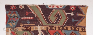 Eastern Anatolian Kilim Fragment 68 x 157 cm / 2'2'' x 5'1''                     