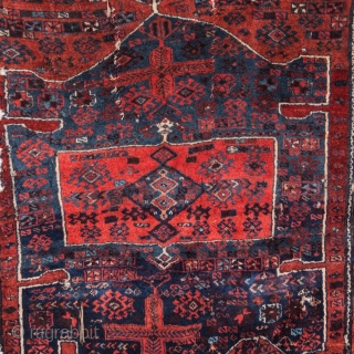 Eastern Anatolian Rug Fragment 114 x 167 cm /3'8'' x  5'5''                     