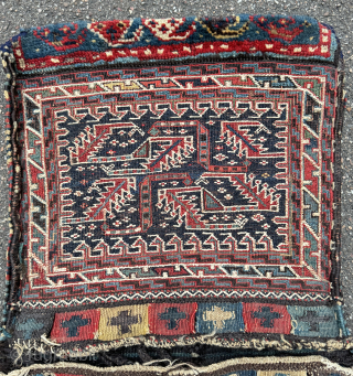 Rare Luri Bachtiar Doublebag in sumakh technique                          