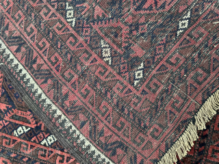 Irregular Baluch rug email info@serkansari.com                            