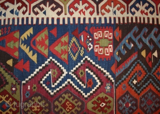 Colors, Colors, Colors, early anatolian Kilim in great condition, size: 407x179cm                      