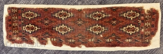 Rare Turkmen Torba 28x108cm                             