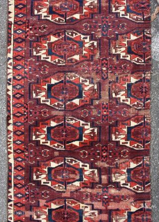 Early Yomud Group maincarpet Fragment, size: 241x60cm                          