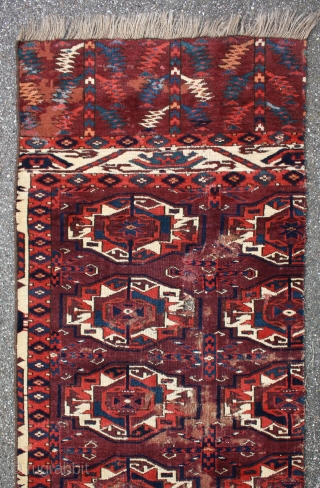 Early Yomud Group maincarpet Fragment, size: 241x60cm                          