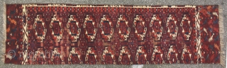 Early Yomud Group maincarpet Fragment, size: 241x60cm                          