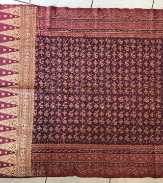 Indonesian Sumatra  silk textile                            