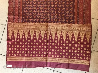 Indonesian Sumatra  silk textile                            