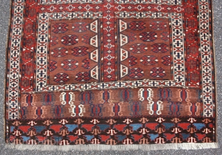 rare Yomut group ensi, very rare and unusual elem, 130x169cm                       