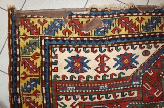 early big caucasian rug, 264x154cm                            