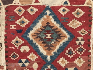 Early Anatolian small kilim size 150x085cm                           