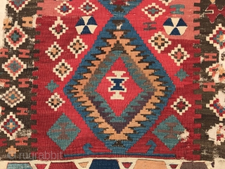 Early Anatolian small kilim size 150x085cm                           