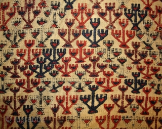 antique double side Baluch Saltbag, beside the oxidized black and in need of a wash, in original good condition size: 60x44cm,http://www.serkansari.com/            