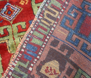 rare east anatolian kurdish rug, 195x106cm                           