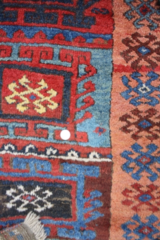 Kurdish rug, East anatolia, in good condition, high pile with great handle, all natural colors, size 278x120cm                