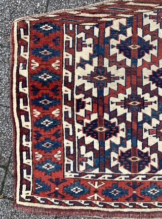 Turkmen Yomud group asmalyk, 72x118cm - Sartirana Textile Show in Turin - from 21st to the 25th October 2020 - together with apart Antiques Fair, #karlsruhe #suedliche_waldstrasse #antiquerugs #antiquekilim #islamicart #interiordesign #decoratifart  ...