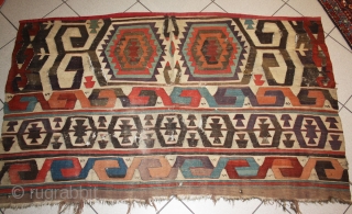 early Anatolian Kilim fragment, 100x166cm                            