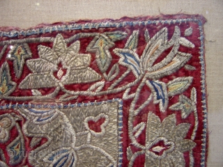 Antique Ottoman Textile, size 60x60cm                            