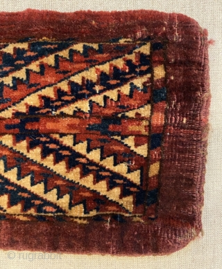 Turkmen yomud spindle bag, 38x19cm , natural colors                         