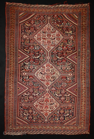 Persian Khamseh, fantastic Colors, great design, 223x140cm                          